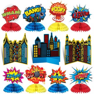 Foto 1 | Foto 1 | Centros de Mesa Hero Funrous Hero Decoración de Fiestas 11 Unidades - Venta Internacional