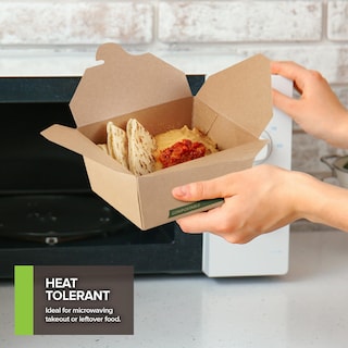 Foto 5 | Foto 5 | (juego De 50) Recipientes Compostables Para Comida Para Llevar, 900 Ml - Venta Internacional.