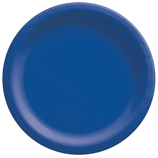 Foto 1 | Foto 1 | Platos De Papel Amscan Bright Royal Blue De 10 Pulgadas (20 Unidades) - Venta Internacional.