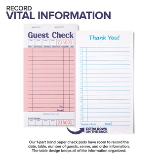 Foto 3 | Foto 3 | Cuadernos De Cheques Para Invitados Stock Your Home Color Rosa (paquete De 20) - Venta Internacional.
