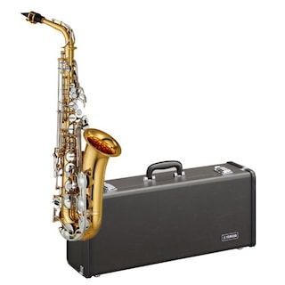 Foto 1 | Foto 1 | Saxofón Alto Estándar con Estuche Yamaha Yas-26 color Dorado