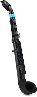 Foto 1 | Foto 1 | Saxofón Nuvo Jsax Negro/azul En Clave De Do Con Volante De Entrenamiento - Venta Internacional.