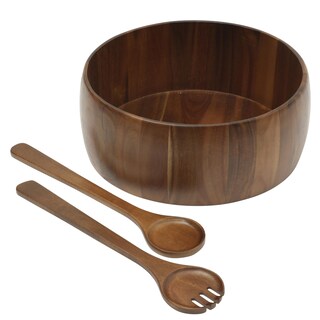 Foto 1 | Foto 1 | Juego De Ensaladeras Gibson Home Laurelton, Madera De Acacia - Venta Internacional.