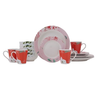 Foto 1 | Foto 1 | Vajilla de Porcelana Crown Baccara Lory 16 Piezas