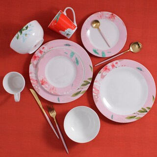 Foto 7 | Foto 7 | Vajilla de Porcelana Crown Baccara Lory 16 Piezas