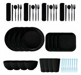 Vajilla Xtellar Paja Trigo Negro