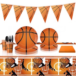 Foto 1 | Foto 1 | Paquete Vajilla Desechable De Fiesta Basquetbol 25 Personas