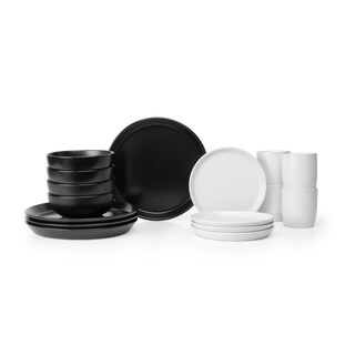 Foto 1 | Foto 1 | Vajilla De Cerámica Crown Baccara Lua 16 Piezas Para 4 Personas