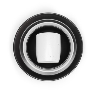 Foto 3 | Foto 3 | Vajilla De Cerámica Crown Baccara Lua 16 Piezas Para 4 Personas