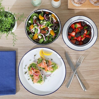 Foto 2 | Foto 2 | Juego De Vajilla Gibson Home Oslo De 16 Piezas De Porcelana Blanca - Venta Internacional.