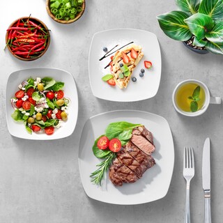 Foto 5 | Foto 5 | Juego De Platos Zulay Kitchen Luna De 12 Piezas De Porcelana Para 4 Personas - Venta Internacional.