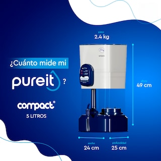 Foto 6 | Foto 6 | Pureit Purificador De Agua Compact 5l Sin Instalación