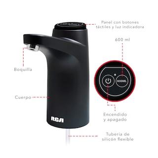 Foto 4 | Foto 4 | Dispensador de Agua Eléctrico RCA RC-WD2 Negro