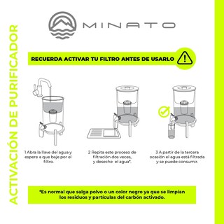 Foto 5 | Foto 5 | Purificador de Agua Minato 9 Litros de Vidrio Nwpd01