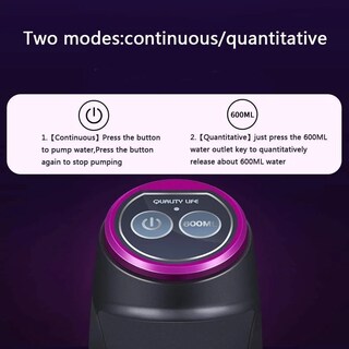 Foto 5 | Foto 5 | Bomba De Botella De Agua Portátil Con Carga Usb Y Apagado Automático - Venta Internacional.