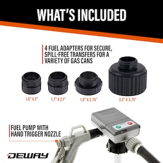Foto 6 | Foto 6 | Bomba De Transferencia De Combustible Para Bidón De Gasolina Deway Fast De 14.4 Lpm Con Accesorios - Venta Internacional.