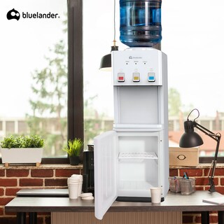 Foto 3 | Foto 3 | Dispensador De Agua Garrafón Bluelander Blanco Con 3 Ajustes De Temperatura