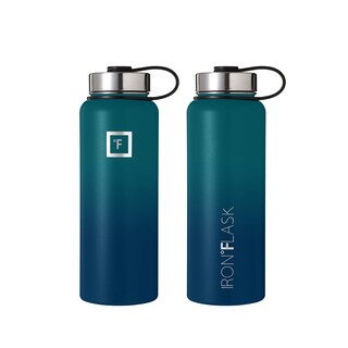Foto 4 | Foto 4 | Botella De Agua Iron °flask Para Acampar Y Hacer Senderismo De 1,2 L Con 3 Tapas Con Pajitas - Venta Internacional.