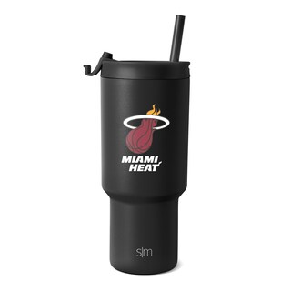 Foto 1 | Foto 1 | Vaso Simple Modern Con Licencia Oficial De La Nba Miami Heat De 900 Ml - Venta Internacional.