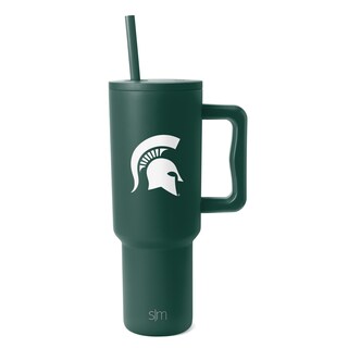 Foto 1 | Foto 1 | Vaso Simple Modern Michigan State Spartans De 1,2 L Con Tapa - Venta Internacional.