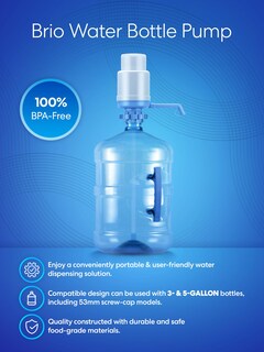 Foto 2 | Foto 2 | Bomba De Agua Brio Universal Manual Para Botellas De 11 O 19 Litros - Venta Internacional.