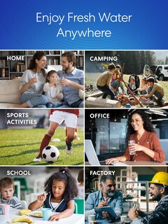 Foto 7 | Foto 7 | Bomba De Agua Brio Universal Manual Para Botellas De 8 A 23 Litros Color Naranja - Venta Internacional.