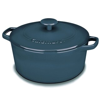 Foto 1 | Foto 1 | Cazuela Cuisinart Chef's Classic De Hierro Fundido Esmaltado, 5 Litros, Azul - Venta Internacional.