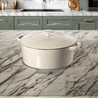 Foto 2 | Foto 2 | Cazuela Cuisinart Chef's Classic De Hierro Fundido Esmaltado 7 Litros Crema - Venta Internacional.