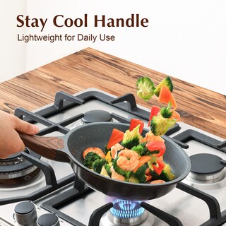Foto 7 | Foto 7 | Sartén Sensarte Antiadherente Con Tapa 24 Cm Healthy - Venta Internacional.
