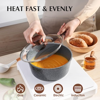Foto 4 | Foto 4 | Juego De Utensilios De Cocina Sensarte Antiadherentes De 13 Piezas Con Revestimiento De Granito Suizo - Venta Internacional.