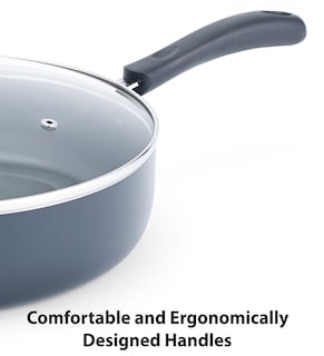 Foto 7 | Foto 7 | Sartén T-fal Specialty Antiadherente De 5 Litros Con Tapa De Vidrio, Color Negro - Venta Internacional.