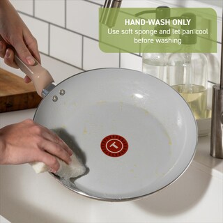 Foto 7 | Foto 7 | Sartén Antiadherente T-fal Refresh De Cerámica, 30 Cm, Color Gris Luna - Venta Internacional.