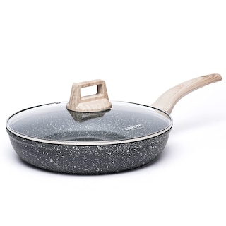 Foto 6 | Foto 6 | Sartén Carote De Granito Antiadherente Con Tapa De Cristal De 20 Cm - Venta Internacional.