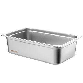 Foto 4 | Foto 4 | Sartén De Vapor Antiatascos Hotel Pans Vevor, Tamaño Completo, De 6 Pulgadas De Profundidad - Venta Internacional.