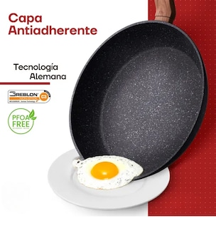 Foto 3 | Foto 3 | Sartén Xtellar Antiadherente De Lujo Con Revestimiento Aleman De Piedra Ultrachef