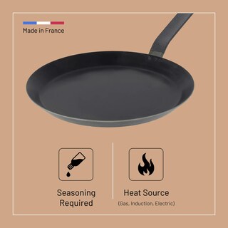 Foto 3 | Foto 3 | Pan De Buyer Crepé Y Tortilla De Acero Al Carbono Azul 18 Cm - Venta Internacional.