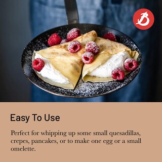 Foto 4 | Foto 4 | Pan De Buyer Crepé Y Tortilla De Acero Al Carbono Azul 18 Cm - Venta Internacional.