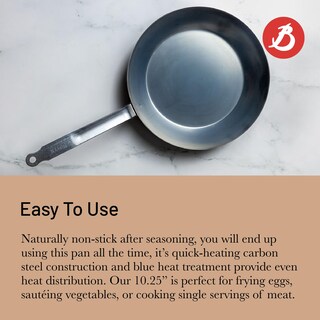 Foto 4 | Foto 4 | Sartén De Buyer Acero Al Carbono Azul 26 Cm De Diámetro Apta Para Horno - Venta Internacional.