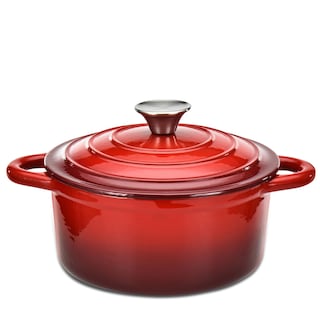 Foto 1 | Foto 1 | Venta Internacional - Horno Holandés Hamilton Beach De Hierro Fundido Esmaltado, 3 Litros, Rojo Con Tapa