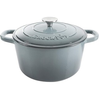 Foto 1 | Foto 1 | Horno holandés Crock-pot Artisan Hierro Fundido Esmaltado 5 Litros Gris Pizarra - Venta Internacional