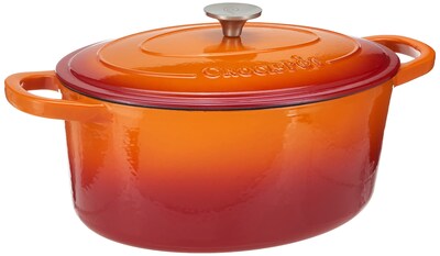 Foto 1 | Foto 1 | Olla Crock-Pot de Hierro Fundido Esmaltado Artesanal Multicolor 7 Cuartos de Galón - Venta Internacional