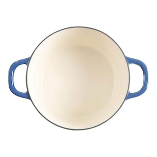 Foto 4 | Foto 4 | Horno Holandés Crock-pot Hierro Fundido Esmaltado Artesanalmente 7 Litros Azul Zafiro - Venta Internacional