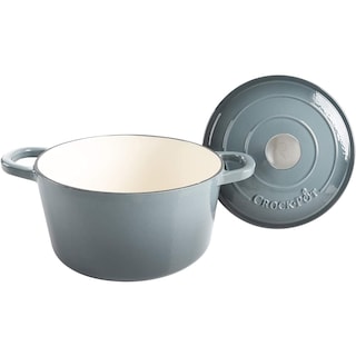 Foto 2 | Foto 2 | Olla Crock-Pot de Hierro Fundido Esmaltado Artesanal Gris 7 Cuartos de Galón - Venta Internacional