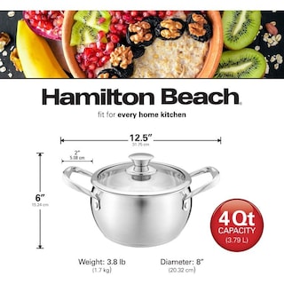 Foto 5 | Foto 5 | Olla Hamilton Beach de Acero Inoxidable-Venta Internacional