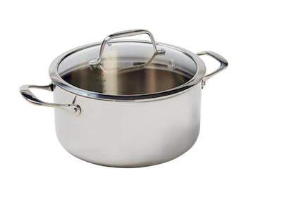 Foto 1 | Foto 1 | Horno Holandés T-fal Pro De Triple Capa De Acero Inoxidable, 6 L, Inducción - Venta Internacional.