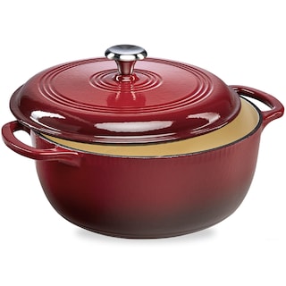 Foto 1 | Foto 1 | Olla Best Choice Products Hierro Fundido Esmaltado 7,5 L Rojo - Venta Internacional