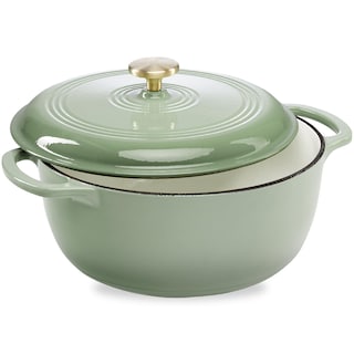 Foto 1 | Foto 1 | Olla Best Choice Products Hierro Fundido Esmaltado 7,5 L Verde - Venta Internacional