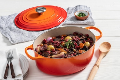 Foto 2 | Foto 2 | Olla Holandés Le Creuset de Hierro Fundido Esmaltado Signature Flame de 5 Litros - Venta Internacional