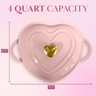 Foto 6 | Foto 6 | Horno Holandés Paris Hilton de Hierro Fundido Esmaltado Litros Rosa - Venta Internacional