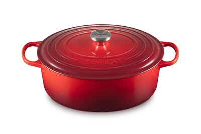 Foto 1 | Foto 1 | Horno Holandés Le Creuset De Hierro Fundido Esmaltado, 8 Litros, Color Cereza - Venta Internacional.
